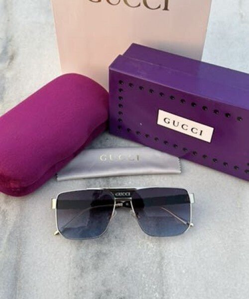 Branded Gci Silver Sunglasses FT