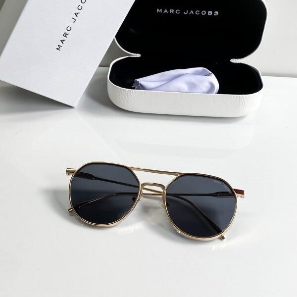 Branded Mj Gold Black Sunglasses Bt