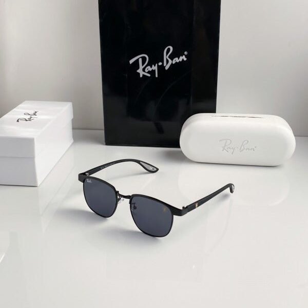 Branded Rb Full Black Sunglasses Bt
