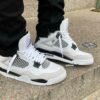 Branded AIR RETRO 4 Military Black