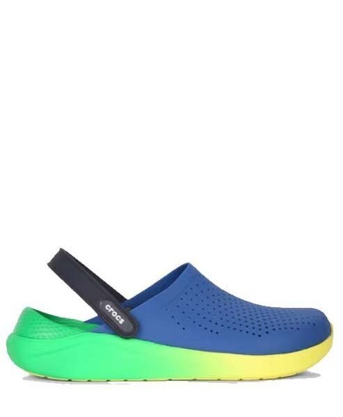 Crocs literide clogs sandal blue multis