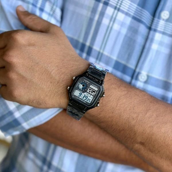 CASIO ILLUMINATOR ALL BLACK 🖤🔥