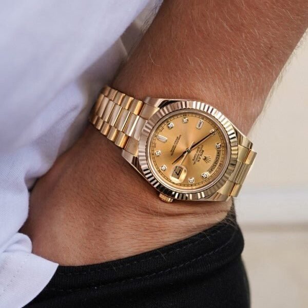 ROLEX DAY-DATE  PRIMIUM QUILTY WATCH