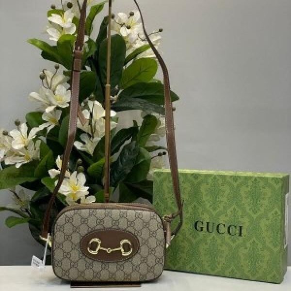 Gucci horsebit camera bag 1136
