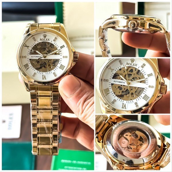 ROLEX AUTO ROMAN 
WITH ORIGINAL BOX