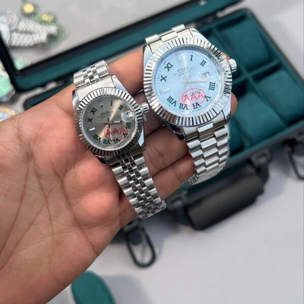 ROLEX DAY DATE COUPLE 
WITH ROLEX ORIGNAL BOX