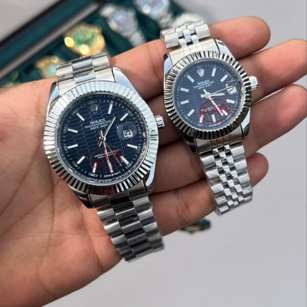 ROLEX DAY DATE COUPLE 
WITH ROLEX ORIGNAL BOX