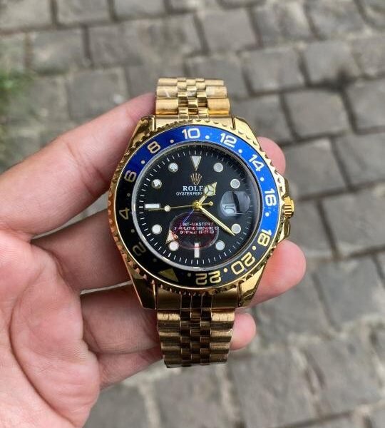 GMT MASTER II DUAL TONE PREMIUM QUALITY QUARTZ MOVEMENT