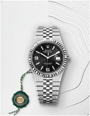 ROLEX LAND DWELLER BLACK 🖤 DIAL PREMIUM QUALITY WATCH ⌚