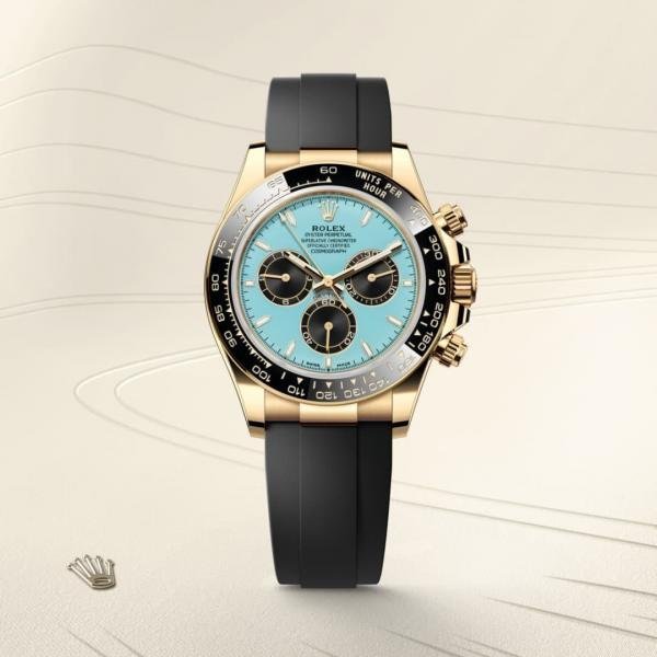 DAYTONA COSMOGRAPH TIFFANY DIAL RUBBER STRAP PREMIUM QUALITY